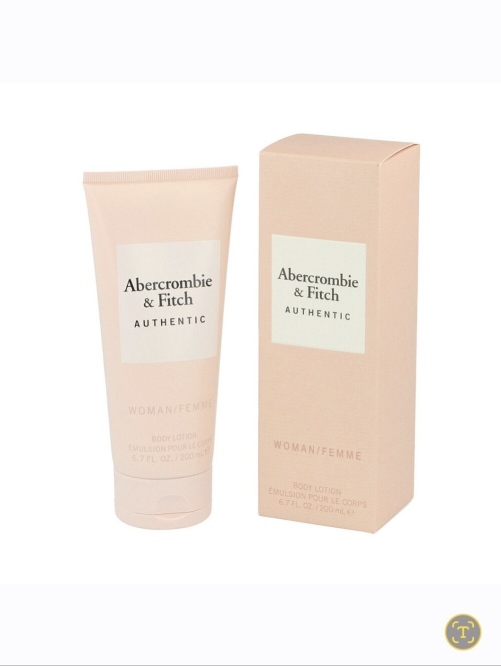 Womens Abercrombie & Fitch Authentic Body Lotion